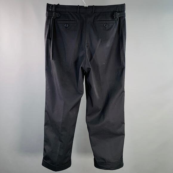 CRAIG GREEN Size L Navy Polyester Cotton Twill Straight Casual Pants - Picture 2 of 7